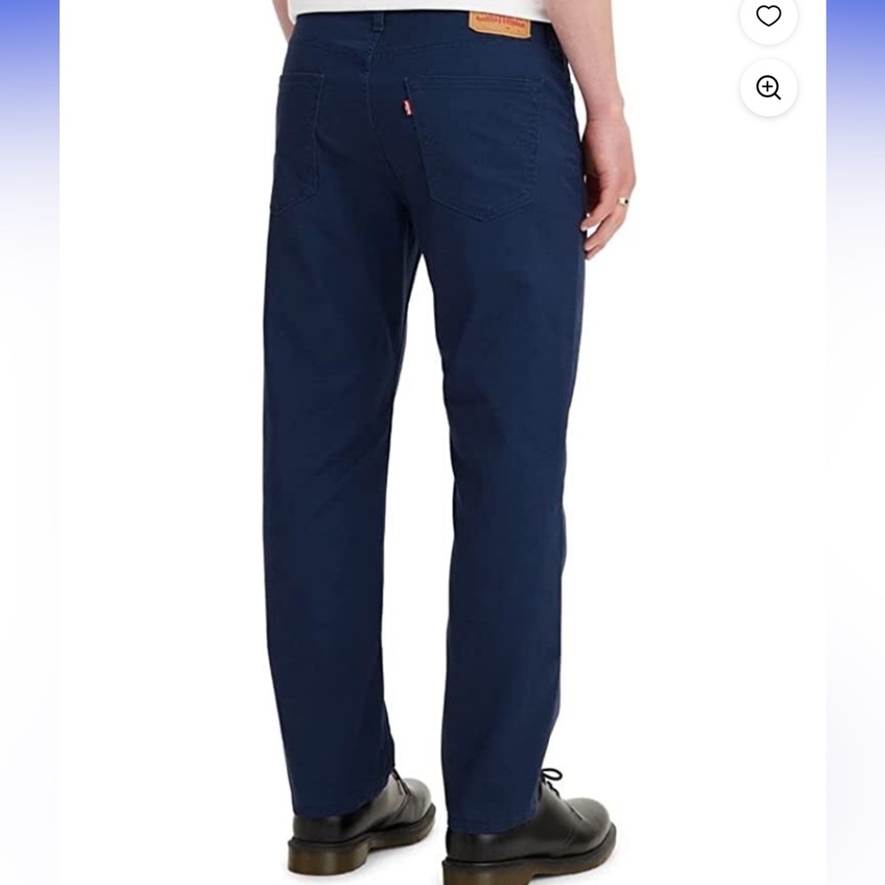 NWT Levi's Navy Blue Twill 541 Athletic Taper Jeans - Picture 8 of 9